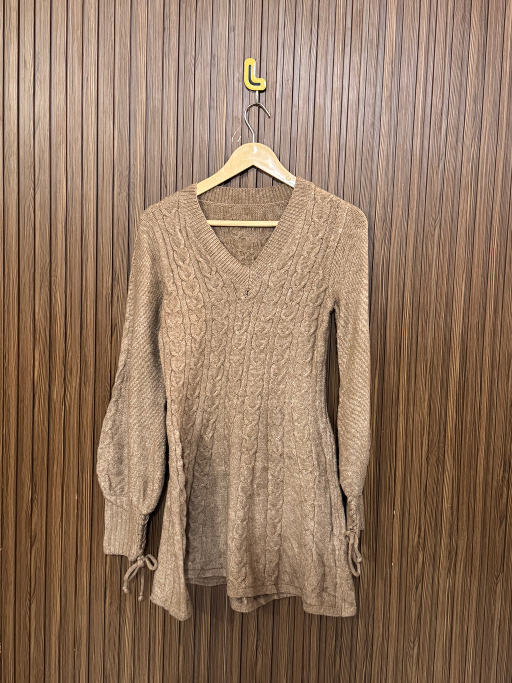 Chest 18 Length 28 Ribbed Heavy Sweater