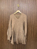 Chest 18 Length 28 Ribbed Heavy Sweater