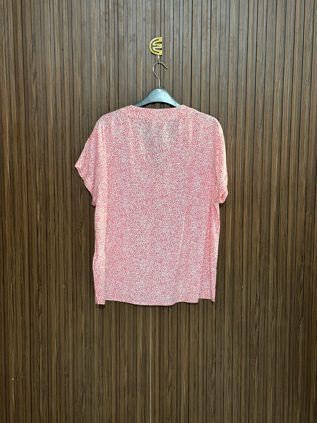 Chest 21 length 25 Fabric Nylon Pink Printed