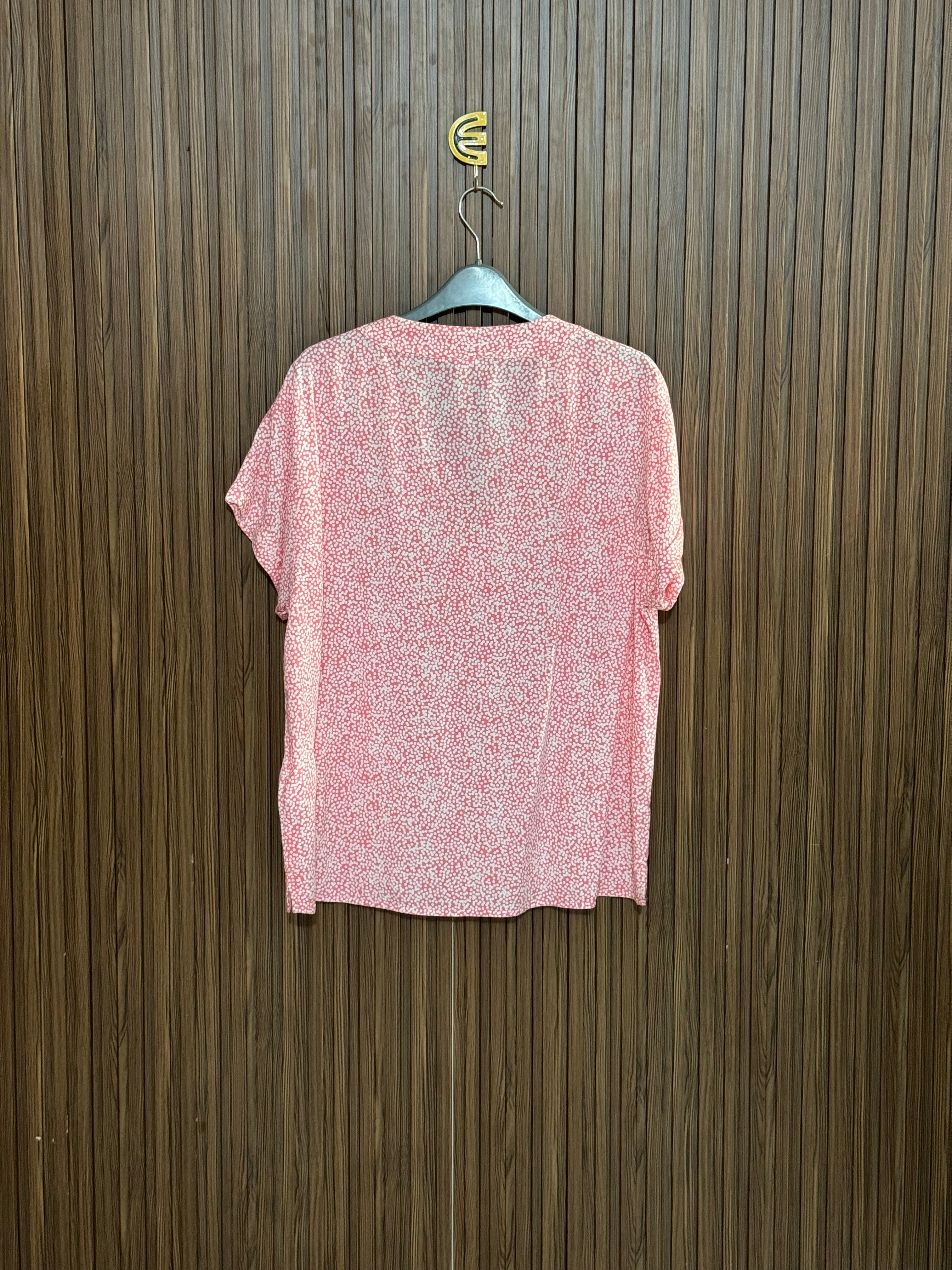 Chest 21 length 25 Fabric Nylon Pink Printed