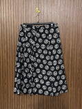 Waist 32 to 34 Length 35 Fabric Silk Wrap Skirt