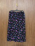 Waist 40 to 42 Length 33 Fabric Silk Striped Skirt