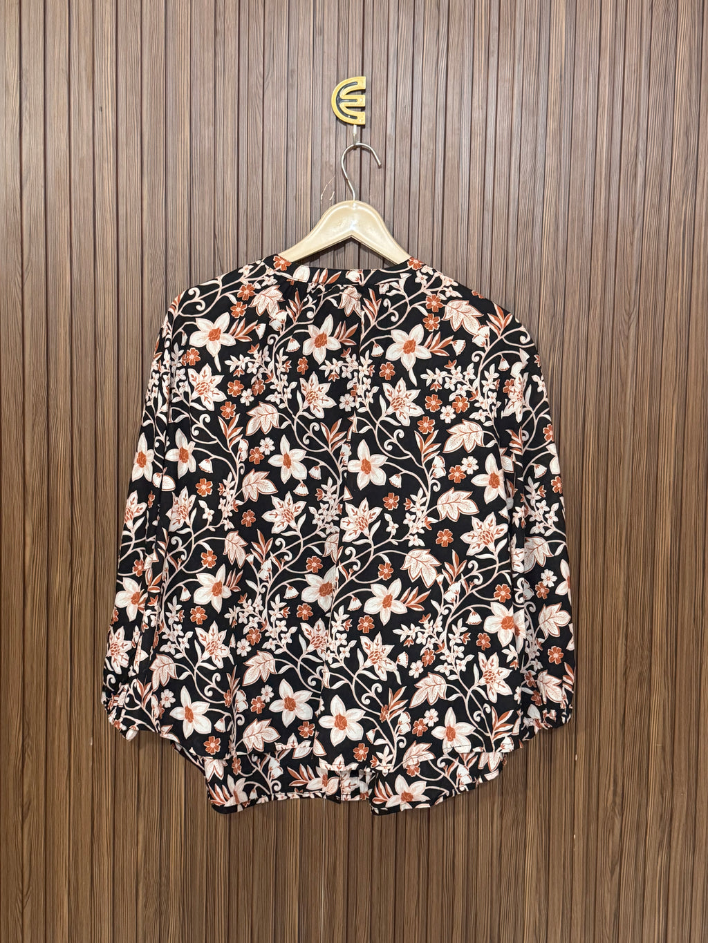 Chest 27 Length 25 Fabric Silk Basic Shirt