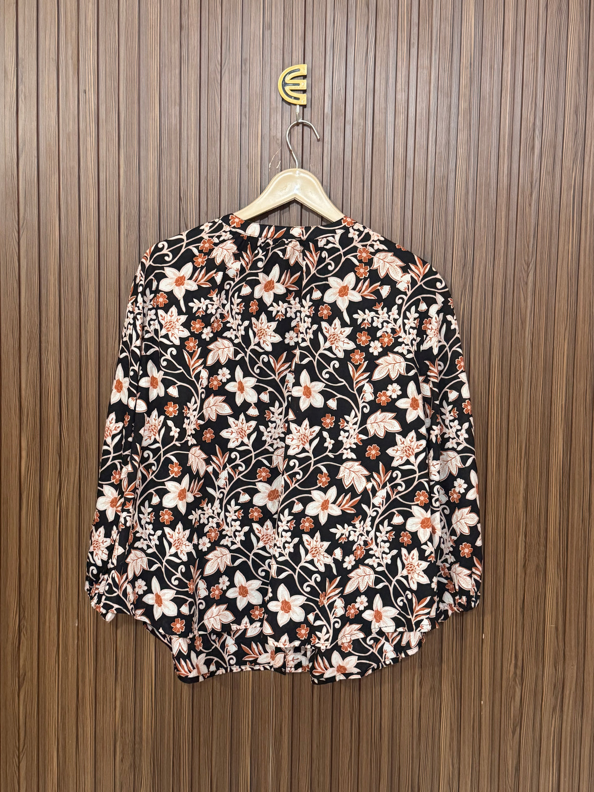 Chest 27 Length 25 Fabric Silk Basic Shirt