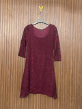 Chest 14 Length 32 Fabric Silk Net Modern Glow