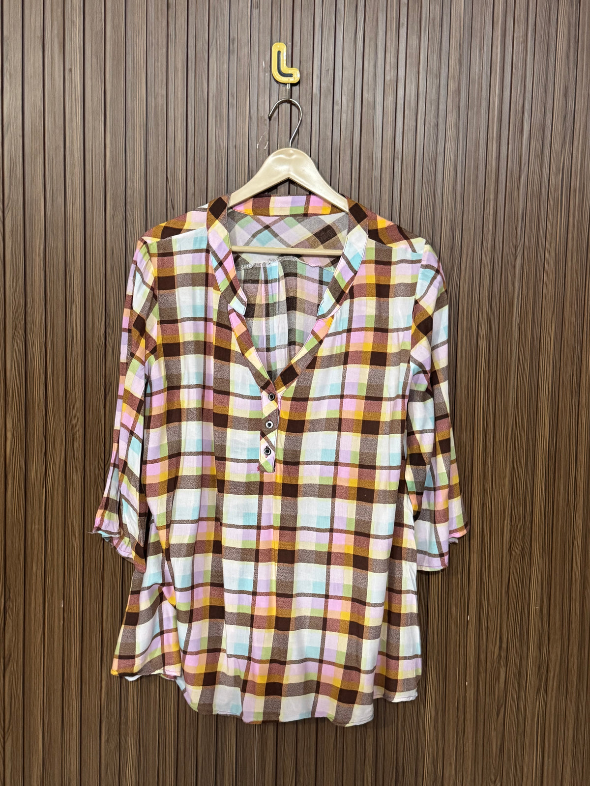 Chest 25 Length 27 Fabric Linen Fitted Full Sleeves