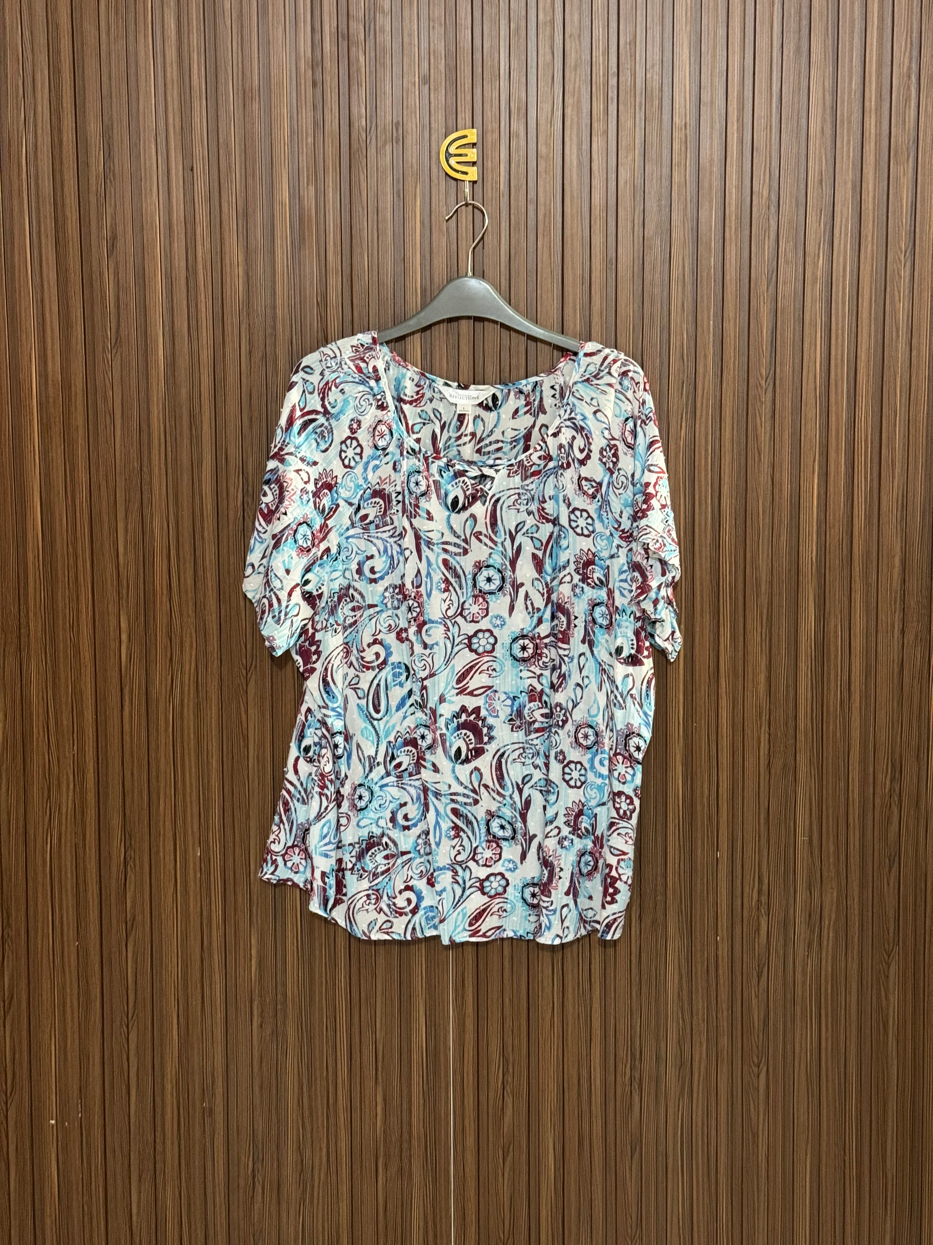 Chest 22 length 27 Fabric Nylon Paisley Print