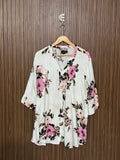 Chest 22 Length 29 Fabric Silk Shifon Comfy Top