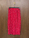 Waist 28 to 30 Length 33 Fabric Silk Shifon Floral Skirt