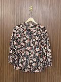 Chest 27 Length 25 Fabric Silk Basic Shirt