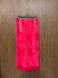 Waist 36 to 38 Length 37 Fabric Silk Shifon Long Skirt