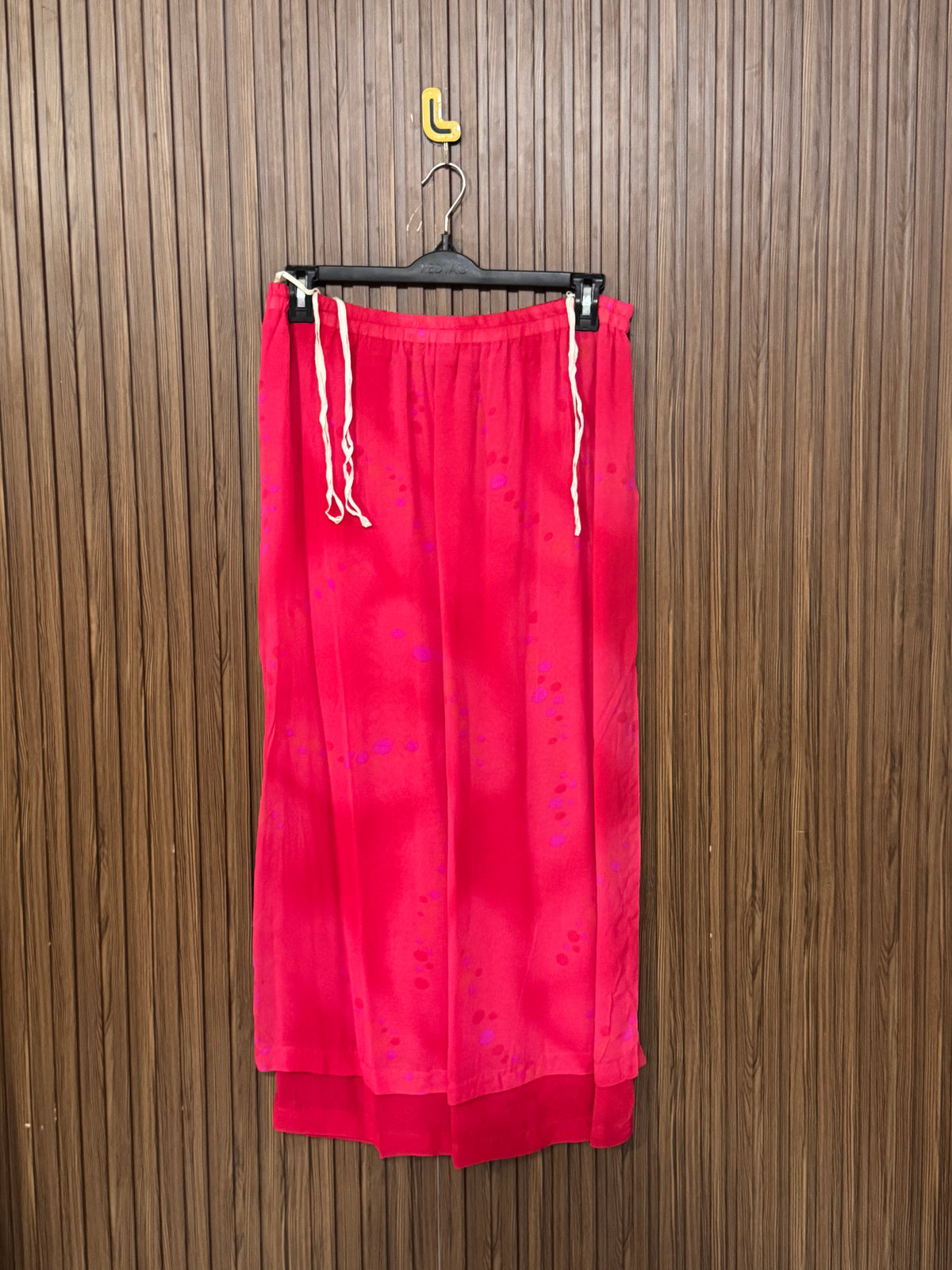 Waist 36 to 38 Length 37 Fabric Silk Shifon Long Skirt