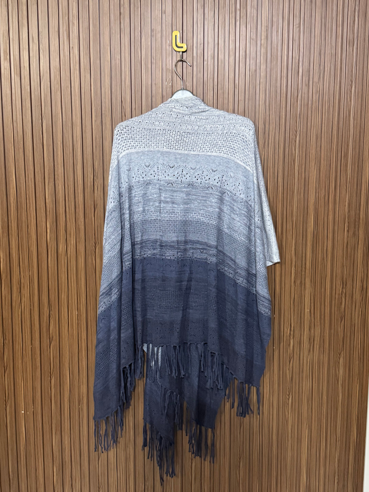 Western Silk Cape Shawl