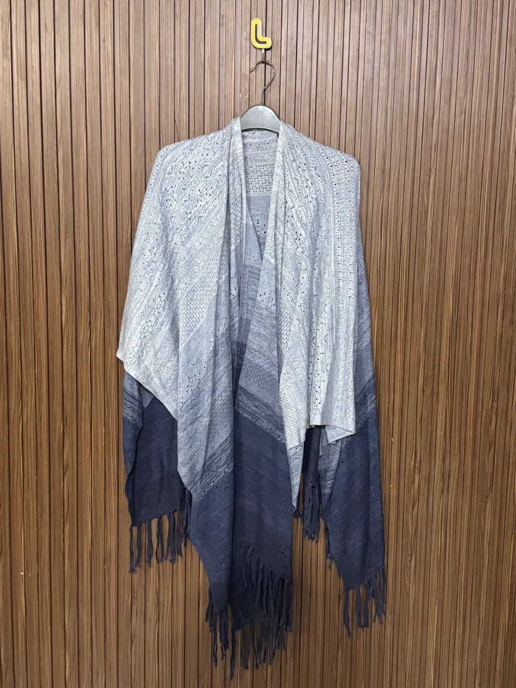 Western Silk Cape Shawl