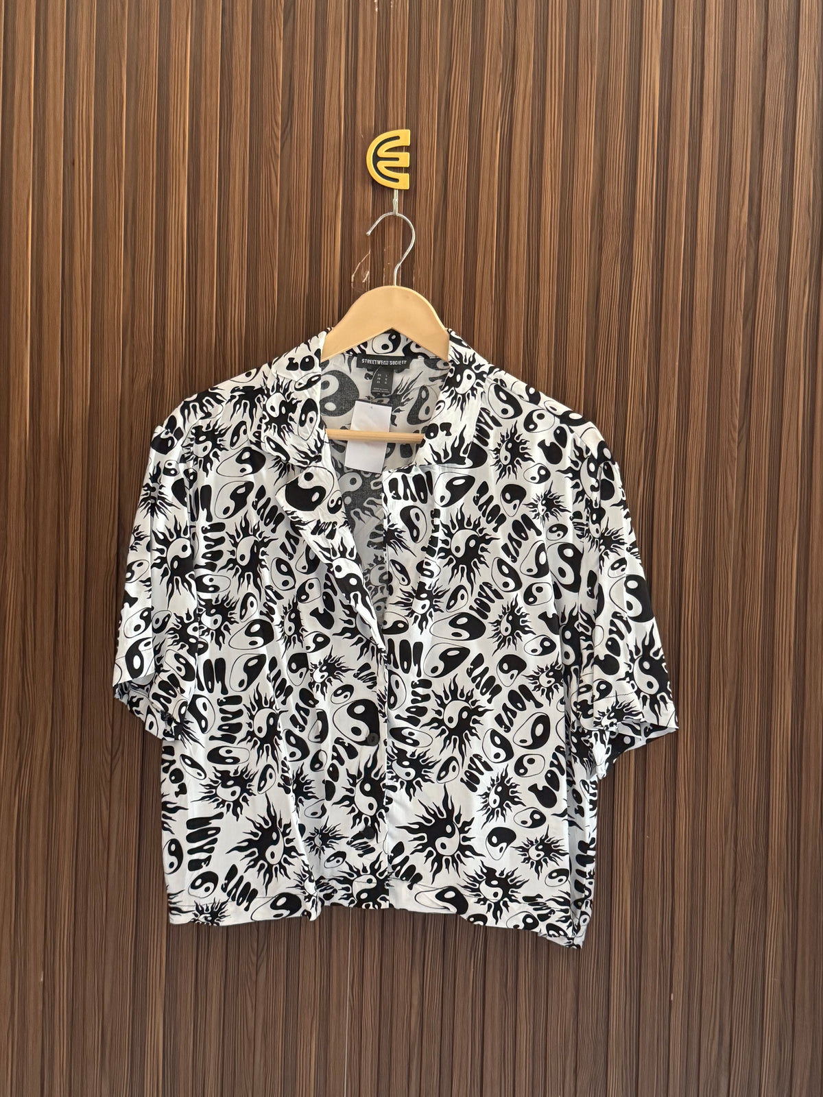 Chest 21 Length 20 Fabric Silk Casual Top