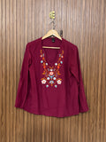 Chest 18 Length 23 Fabric Silk Smart Shirt