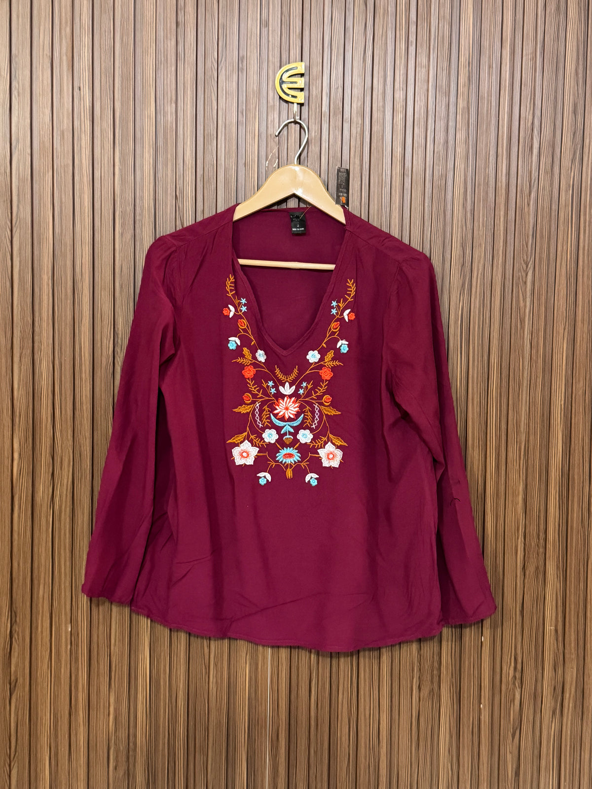 Chest 18 Length 23 Fabric Silk Smart Shirt