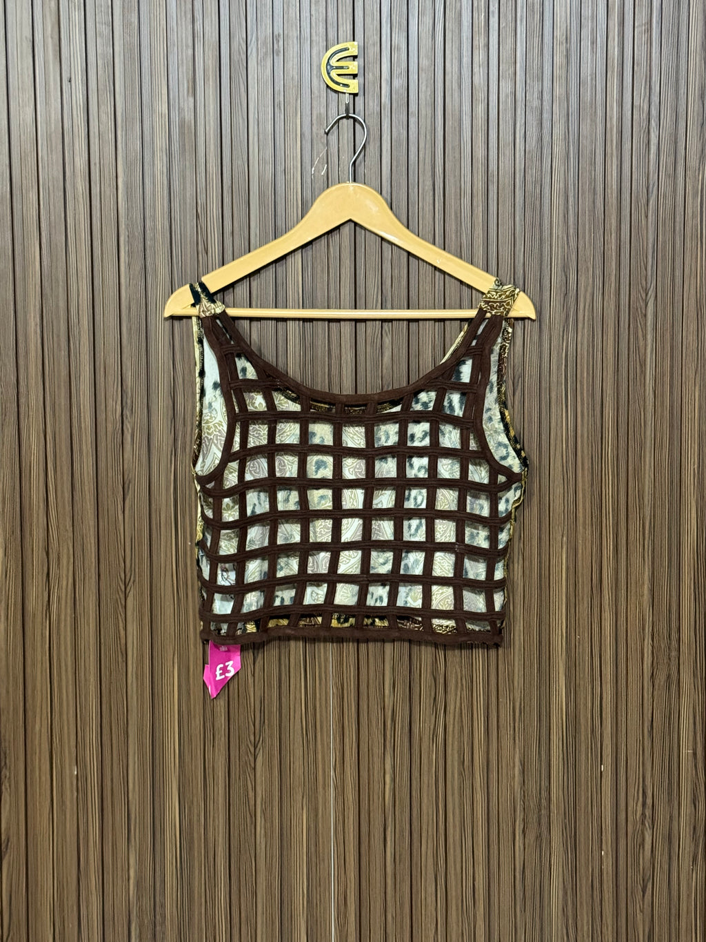 Chest 16 Length 16 Luna Fit crop top