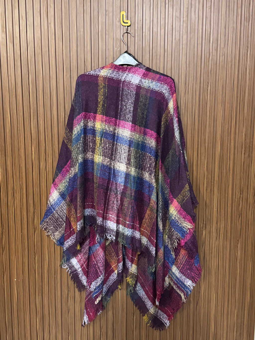 Western Soft Wool Cape Shawl