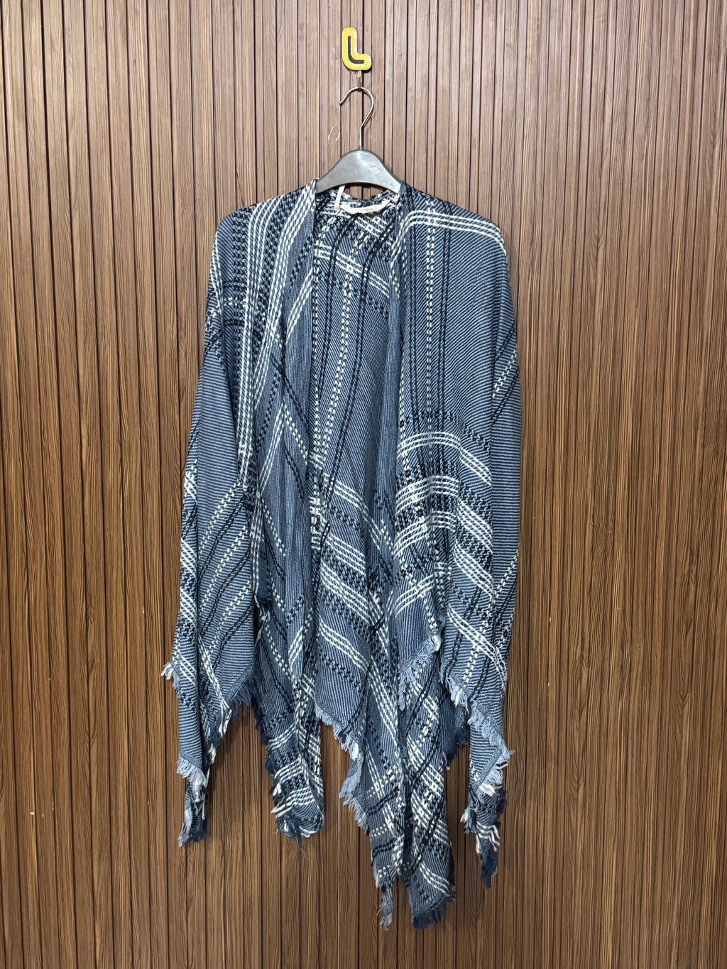 Western Fuzzy Cape Shawl