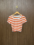 Chest 16 Length 17 Sofia Rib crop top
