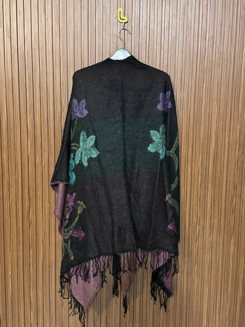 Western Short Wool Cape Shawl