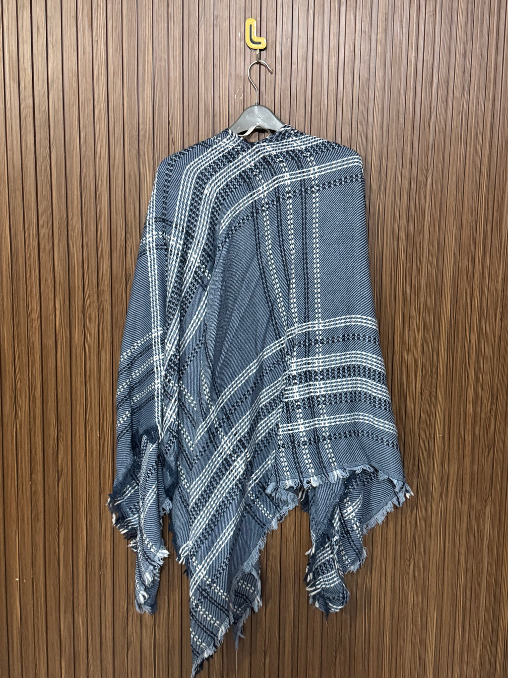 Western Fuzzy Cape Shawl
