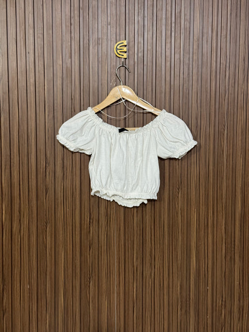 Chest 13 Length 11 Trendy Style crop top