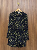 Chest 24 Length 32 Fabric Linen Bow Full Sleeves