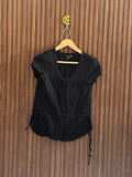 Chest 14 Length 21 Fabric Silk Daily Top