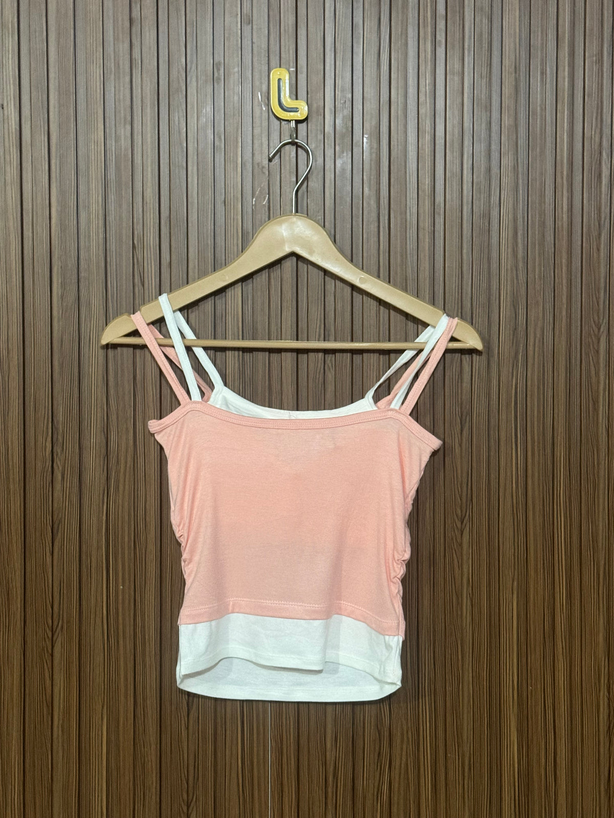 Chest 11 Length 16 Fabric Elastic Basic Crop