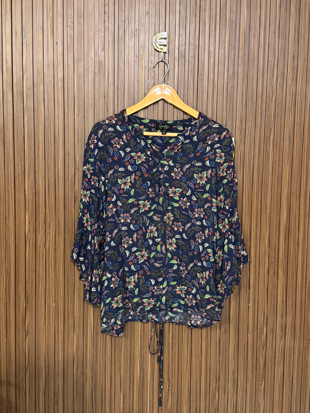 Chest 23 Length 25 Fabric Silk Happy Top