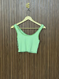 Chest 12 Length 14 Simple Fit crop top