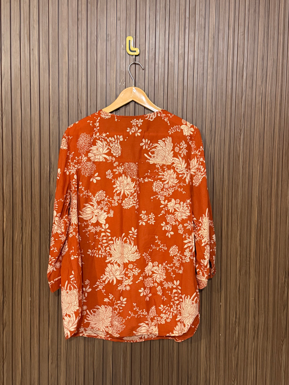 Chest 23 Length 26 Fabric Silk Wool Full Sleeves