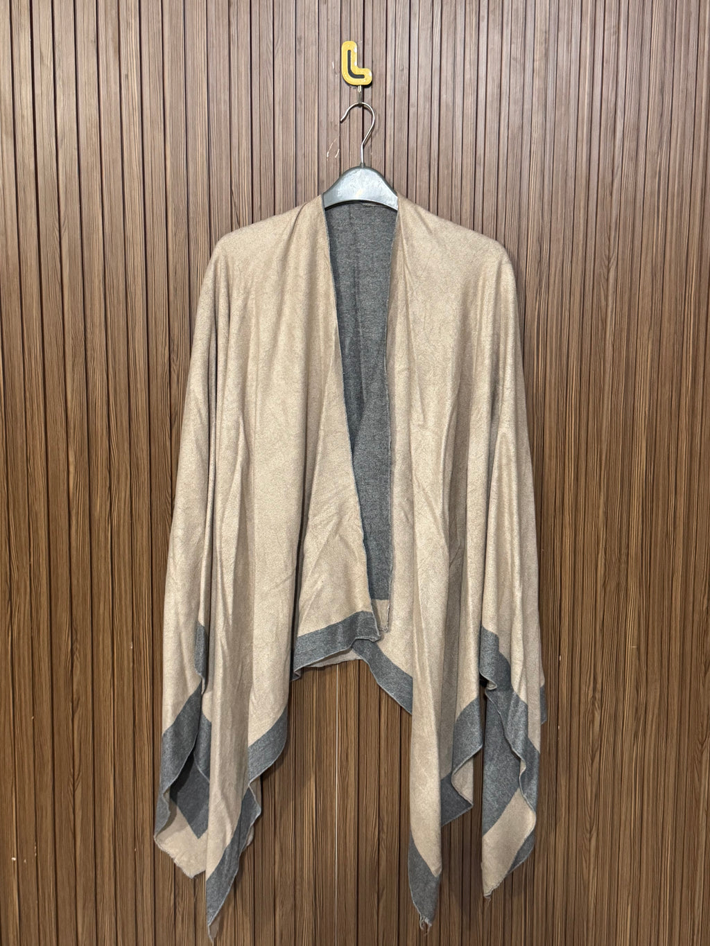 Western Teddy Cape Shawl