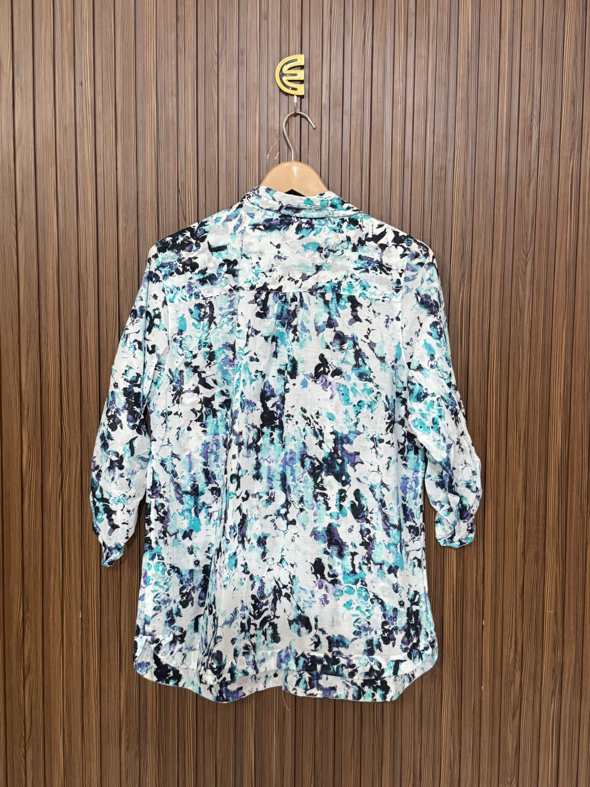 Chest 20 Length 27 Fabric Silk Classic Top