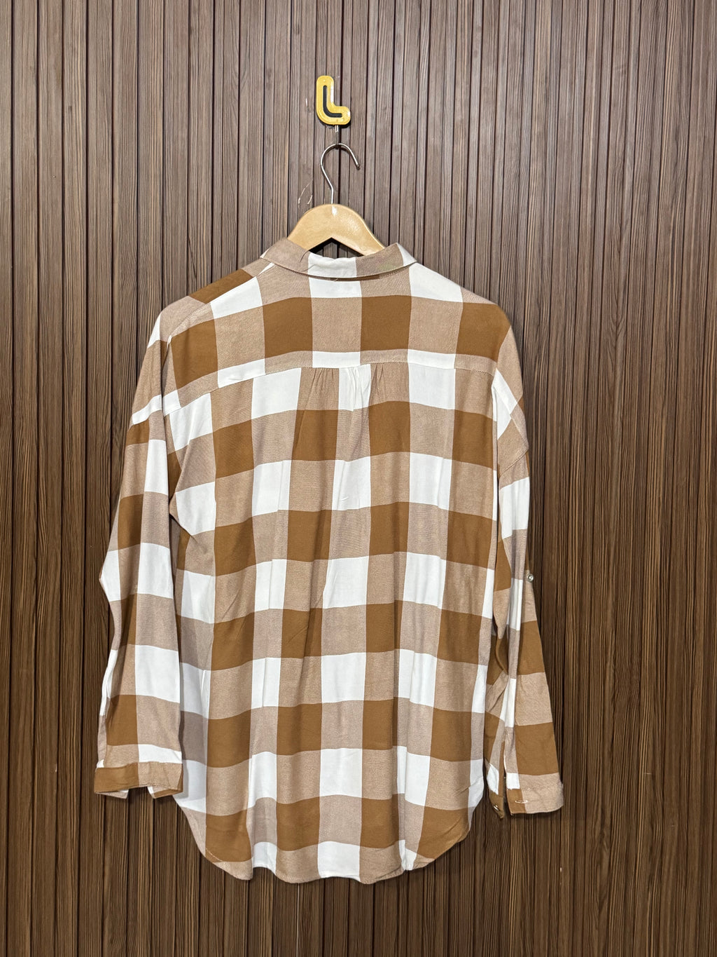 Chest 23 Length 26 Fabric Linen Ribbed Full Sleeves