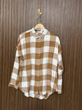 Chest 23 Length 26 Fabric Linen Ribbed Full Sleeves