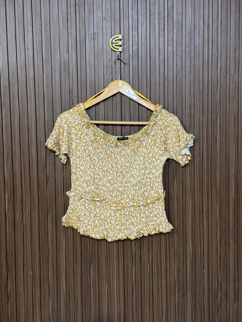 Chest 15 Length 17 Zara Rib Crop Top