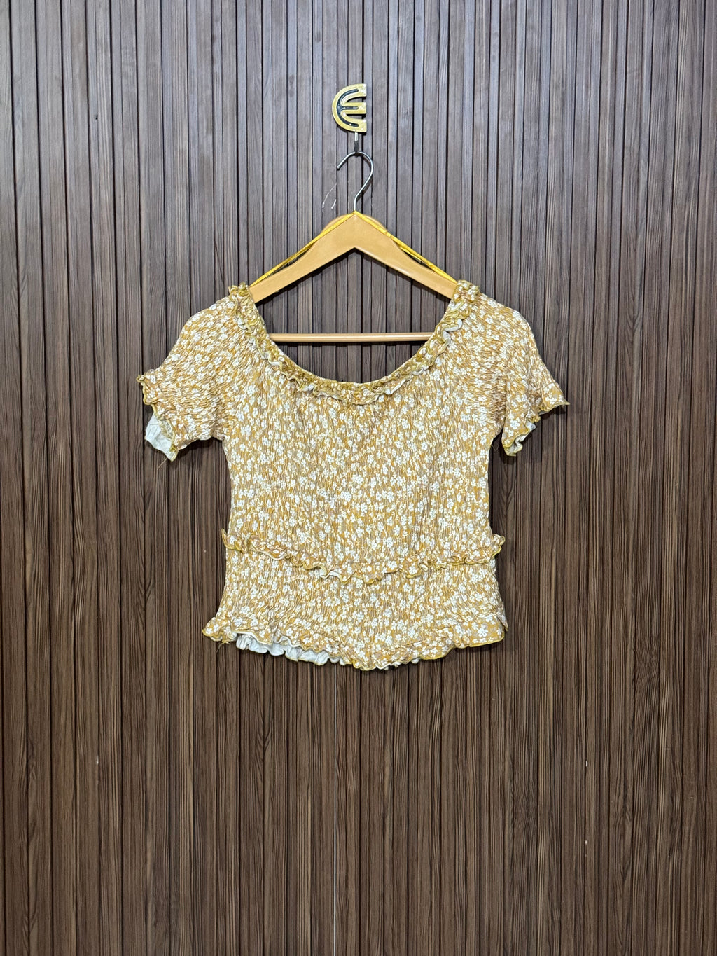Chest 15 Length 17 Zara Rib Crop Top