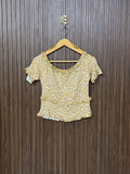Chest 15 Length 17 Zara Rib Crop Top