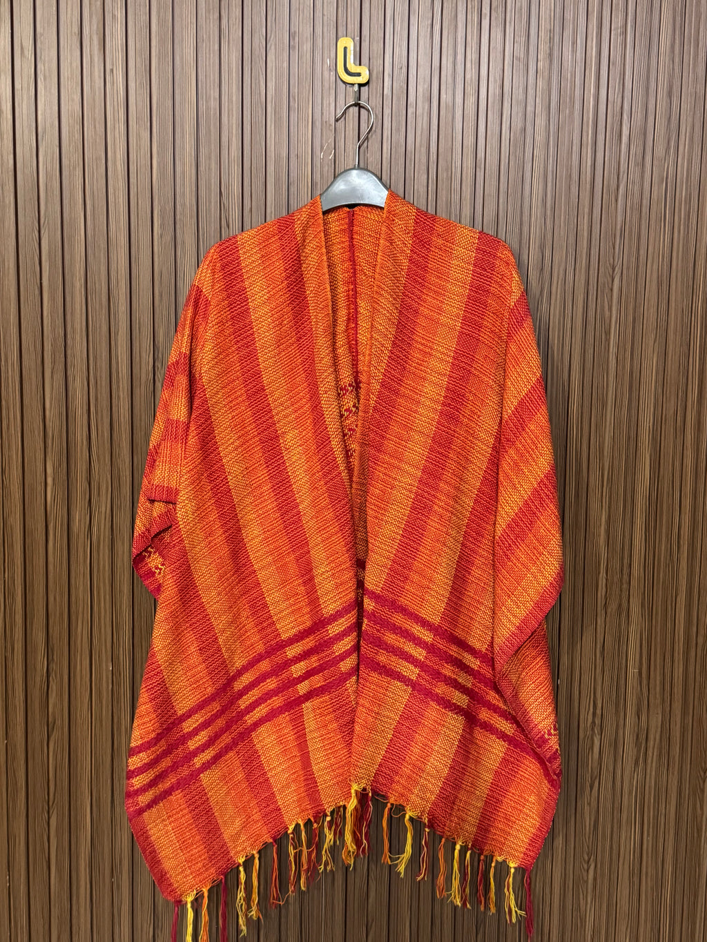 Western Long Poncho Cape Shawl