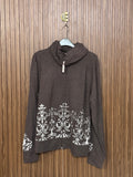 Chest 23 Length 24 Modern Zip