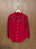 Chest 20 Length 23 Fabric Cotton Net Ocean Top
