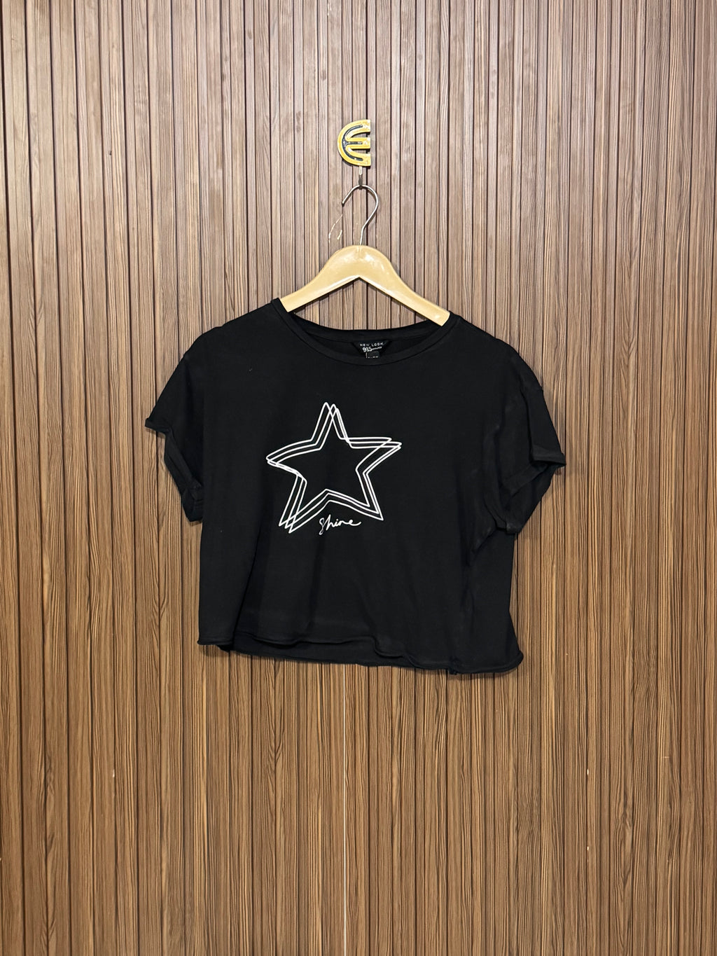 Chest 19 Length 16 Cora Rib Crop Top