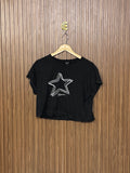 Chest 19 Length 16 Cora Rib Crop Top