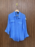 Chest 21 Length 24 Fabric Silk Modern Top