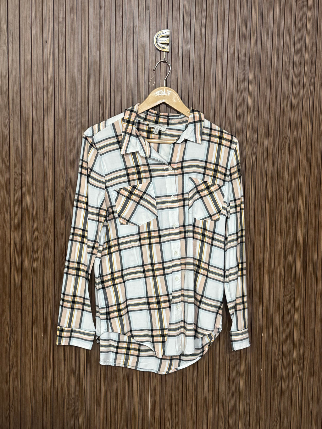 Chest 19 Length 25 Fabric Silk Ruffle Top