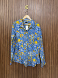 Chest 23 Length 27 Fabric Silk Plain Top