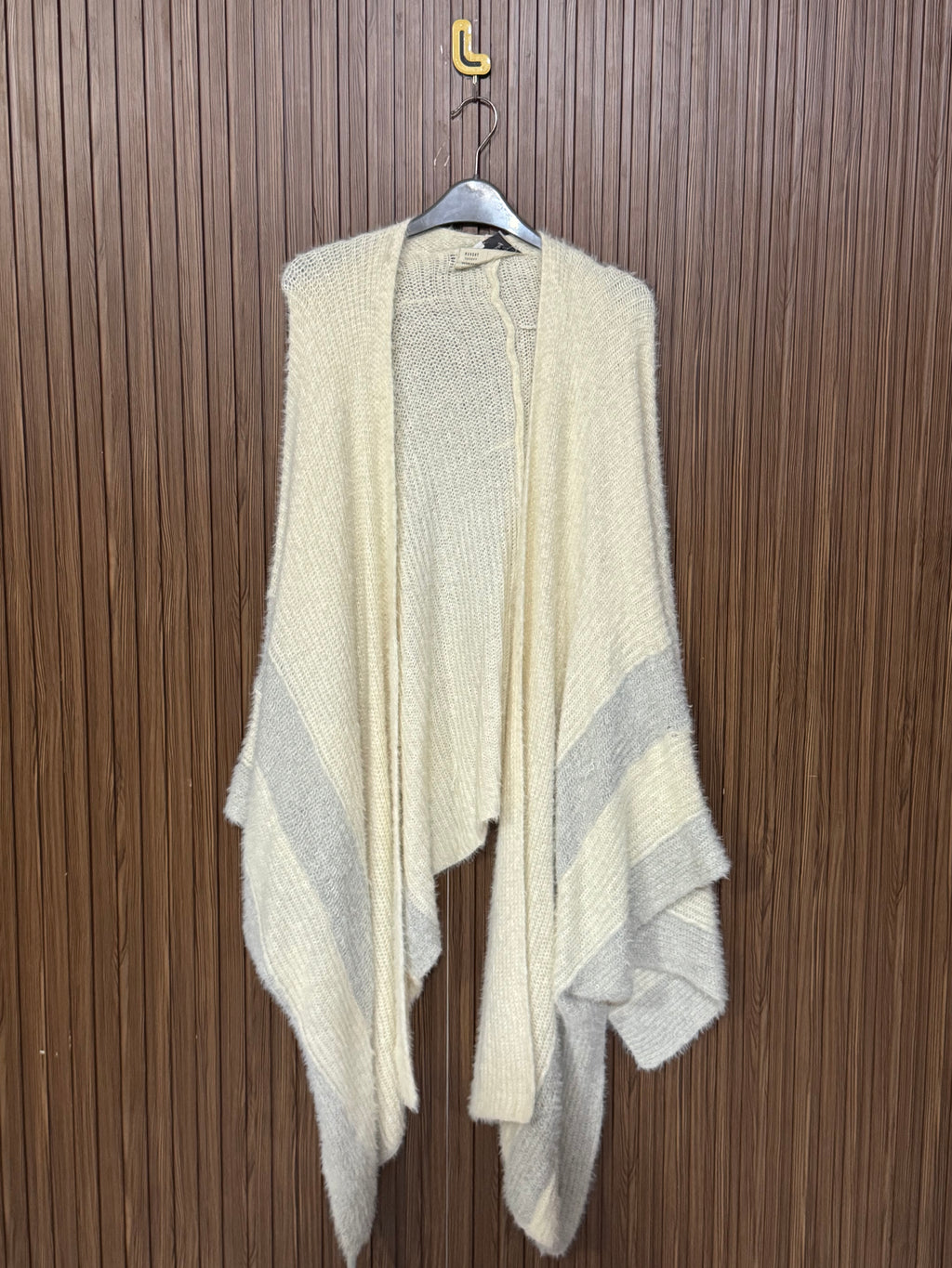 Western Long Front Cape Shawl